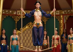 Harem Cuties in Chastitybelts - Circus Artists And Carneval [AI Generated] 作品封面
