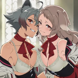 [Mistel Noir] (112 Pics) Rinia and Pursena 【All Plans supported】 [AI Generated] 作品封面
