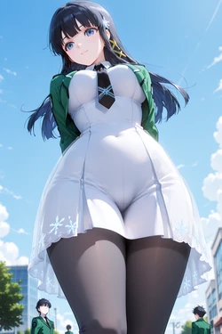 [Loratta] Miyuki Shiba - MAHOUKA KOUKOU NO RETTOUSEI Request (Patreon) [AI Generated]