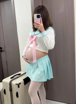 Sailor girl-pregnant [AI Generated] 作品封面