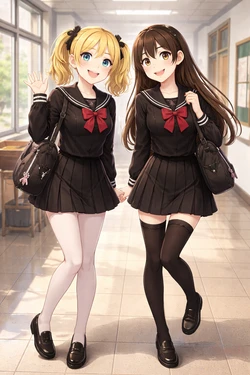 Bella and Emma School Girls and Part Time Maids 作品封面