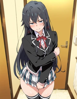 [Haniodon] ~ 雪乃 / yukino ~ (Yahari Ore no Seishun Love Come wa Machigatteiru) (Patreon) [AI Generated] 作品封面