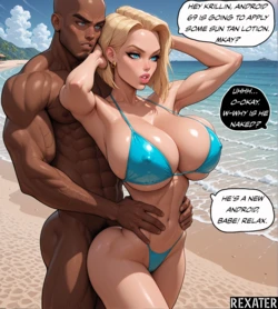 [Rexater] Android 18 Introduces Android 69 [AI Generated] 作品封面