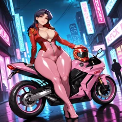 Dreamcoreart-Set -1372 Misato Katsuragi BBC [AI Generated] 作品封面