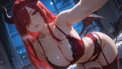 AlArt GiWu - Erza Scarlet - Fairy Tail (Patreon) [AI Generated] 作品封面