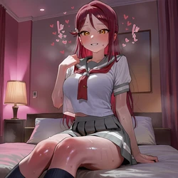 [Nanami🔞] 桜内梨子 Sakurauchi Riko - Love! Live! Sunshine! (Patreon) [AI Generated]
