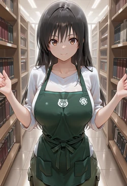 [マイネームルナ] Pregnant Belly Library Series Kotegawa Yui [Sample] [AI Generated]