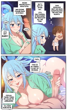 [Blue-Senpai] Aqua (Konosuba) [English] 作品封面