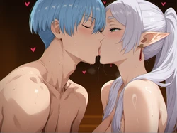[AlyxiaAI] Frieren x Himmel (Patreon) [AI Generated] 作品封面