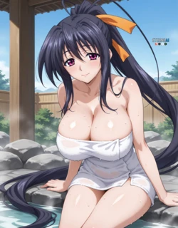 [EternoAI] Akeno Himejima 🔞 | High School DxD + [EXTRAS] | Akeno Onsen (2026-01-26) [AI Generated] 作品封面