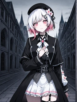 [Patreon] Heaven RB - Sakuraba Ema (魔法少女ノ魔女裁判) [AI Generated] 作品封面