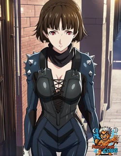 Makoto Niijima hentai | Persona 5 NSFW parody [AI Generated] 作品封面