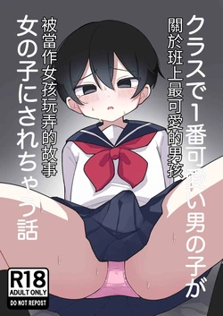 [森のきいさん] クラスで1番可愛い男の子が女の子にされちゃう話【chinese】 作品封面