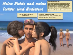 (Tieneretsu) My Niece and Daughter are Nudists