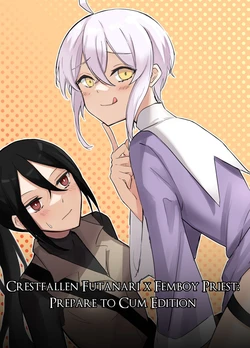 [Boukensha X no Sakaba (Boukensha C)] Maou Toubatsu Shippai Heroine Gisei Normal End de Utsu ni Natta Koutensei Futanari Kenshi to Otokonoko Shinkan no Hanashi | Crestfallen Futanari x Femboy Priest: Prepare to Cum Edition [English] [Decensored] 作品封面
