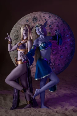 Larridana, sttag_ cosplay - Nightborne Elves 作品封面