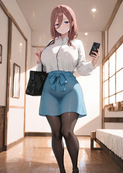 Milk tooth（nyushi）- Miku Nakano Erotic Massage [AI Generated] 作品封面