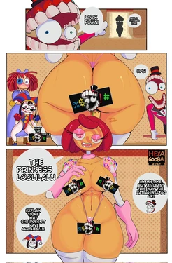 [HEXAgooba] Loolilalu x Ragatha (The Amazing Digital Circus) 作品封面