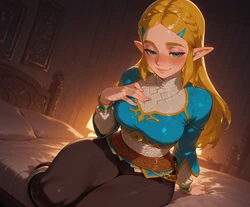 [rognezart] Princess Zelda [AI Generated] 作品封面