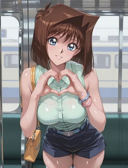 (Oki Senpai) 🍈🍈真崎杏子 Anzu Mazaki(Patreon) (AI Generated) 作品封面