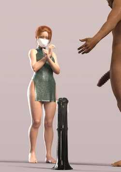 She is being blackmailed with her baby being held hostage 作品封面