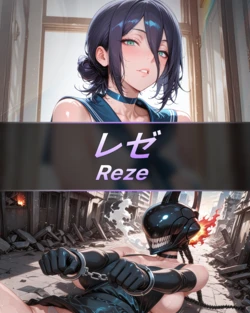 [Villain Party] 0110--Reze (Chainsaw Man) — Punishment After Destroying the City (Patreon) [AI Generated] 作品封面