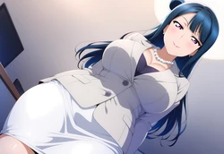 【R-18】+Mrs.+Tsushima+y+Yoshiko (Sen-hwa) [Ai generated] 作品封面