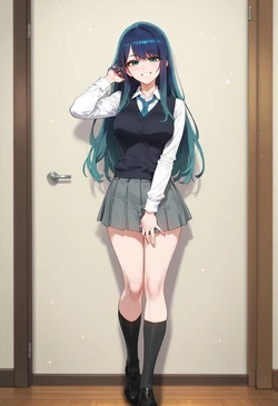 ChocoPizza - Kurokawa Akane (415) [AI Generated] 作品封面