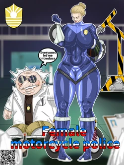 [fourd]Female motorcycle police1   /   translate