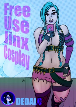 [Dedalo] Free Use Jinx Cosplay (League of Legends) 作品封面