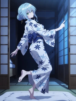 [kurohime] ヴィルヘイズ（浴衣） [AI Generated] 作品封面