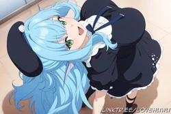 [LoveHUwU] Kyouka Minazuki (水月 鏡花) | A Misanthrope Teaches a Class for Demi-Humans [AI Generated]