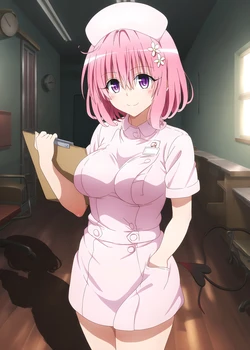 Momo Deviluke Nurse (Patreon) [AI Generated] 作品封面