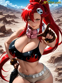 [Anilvl] Yoko Littner - Tengen Toppa Gurren Lagann [AI Generated] 作品封面