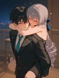 [AmTowel] BronyaRand x DanHeng [AI Generated]