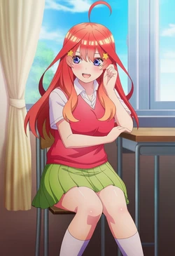 Pixiv ペタバイト Itsuki Nakano [AI Generated] 作品封面