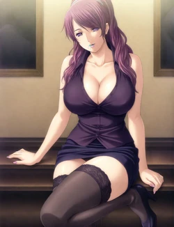 [嘎裡豬排]小田切 尚美 96p 最終痴漢電車3 (Patreon) [AI Generated] 作品封面