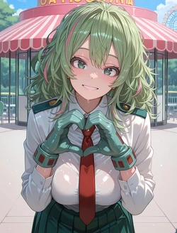 (Oki Senpai) 🍈🍈叶隐透 Toru Hagakure(Patreon) (AI Generated) 作品封面