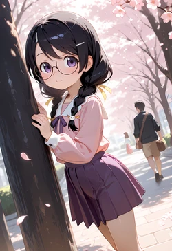 [NeekoSan] Tsubasa Hanekawa (羽川翼) - Monogatari Series (物語シリーズ ) [AI Generated]
