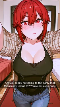 [Fervor4] Tomo-chan at a Party (Patreon) [AI Generated] 作品封面