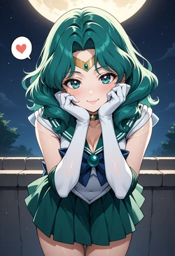[Sephiaton] Sailor Neptune (Patreon) [AI Generated] 作品封面