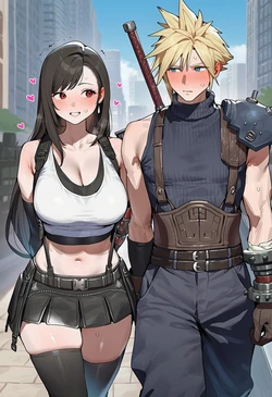 ShineArt - Tifa x BBC [AI Generated] 作品封面