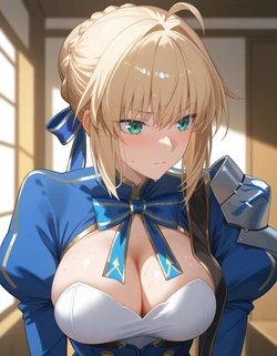 Purpleh31 - Saber (Honkai outfit) 264P (Patreon) (AI Generated) 作品封面