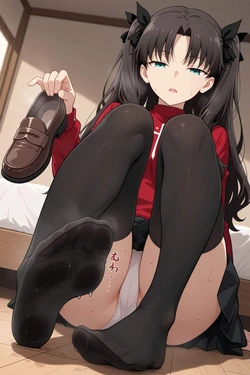 [Ocha no ko] Tohsaka [AI Generated]