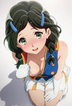 [Ferrappuccino-FPart] (Aoi, Asuka, Haruka, Kaori) Nipple Peek~Peeping Nipple Wiper [57 Images] [AI Generated] 作品封面