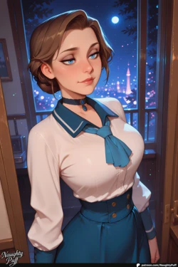 [NaughtyPuff] 🕰️ Elizabeth | BioShock – Interdimensional Temptation [AI Generated] 作品封面