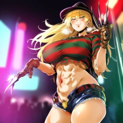 Robyn Hood- Freddy Krueger (Kotobukiya Bishoujo) [AI Generated] 作品封面