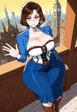 [vaporeeonite_ai] True future! (Elizabeth) [AI Generated] 作品封面