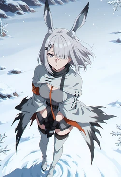 [Stigmata] [Request] FrostNova (Alt Form) | Arknights (120 Images) [AI Generated] 作品封面
