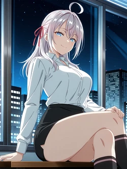 ANIPAI - Alisa Mikhailovna Kujou - Alya Hides Her Feelings In Russian [149 pics  Full Set + Extras] [AI Generated] 作品封面